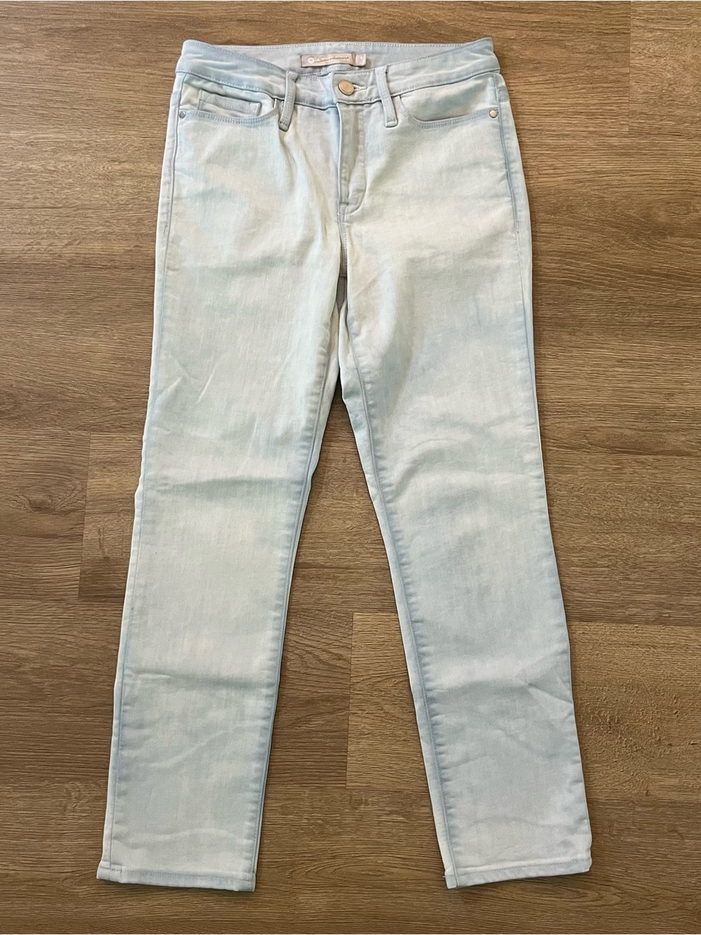 Athleta Sculptek Cropped Ankle Jeans Denim Slim